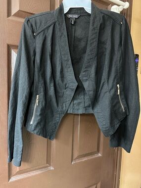 White House Black Market Open Front Blazer Jacket